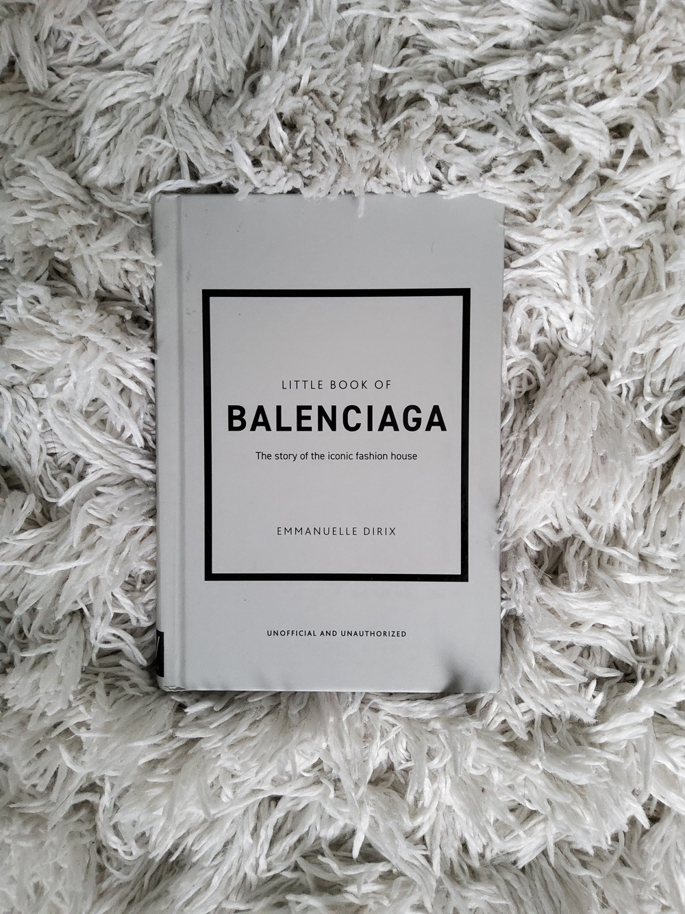 Little Book Of Balenciaga - White Hardcover Fashion Guide